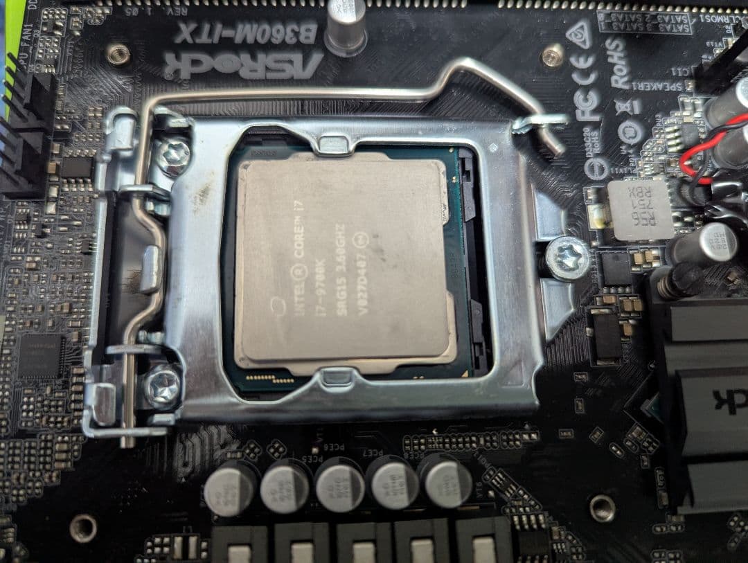 ASRock B360M-ITX マザーボード i7-9700k 32GBRAM