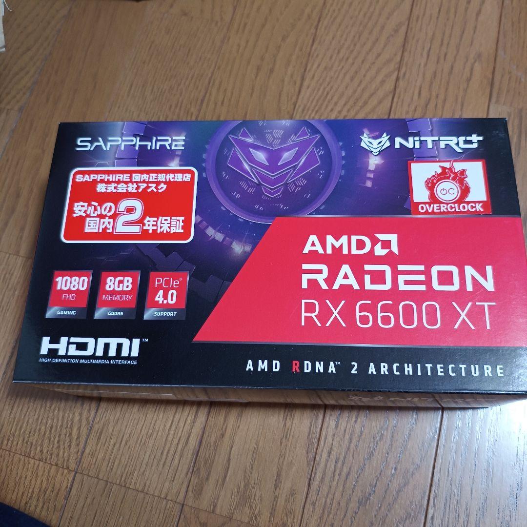 グラフィックボード・グラボ・ビデオカード SAPPHIRE NITRO+ Radeon RX 6600 XT