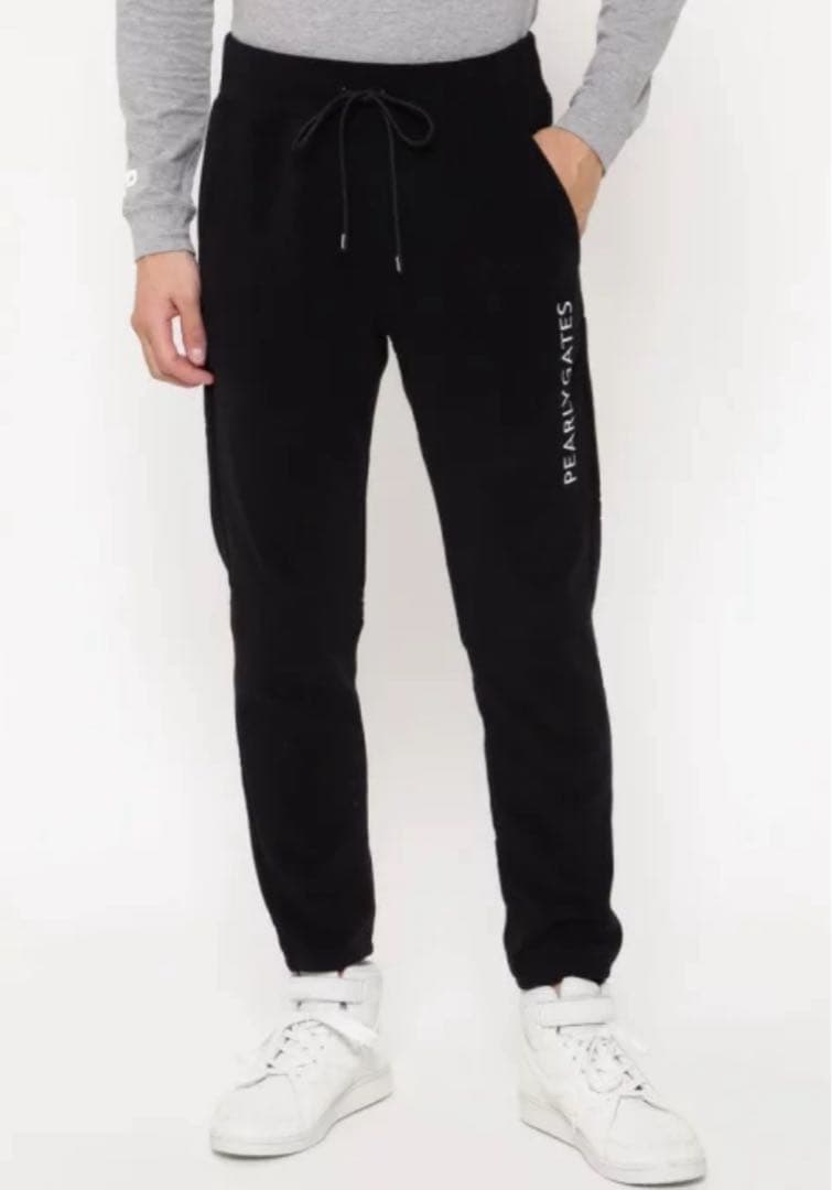 Ryu　新品　パーリーゲイツ　パンツ　ストレッチ　ウエストゴム　パイル