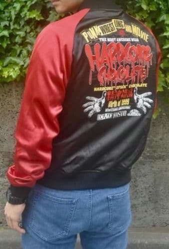 ■廃盤 ハードコアチョコレート メルティングスカルジャン(大残酷レッド) M