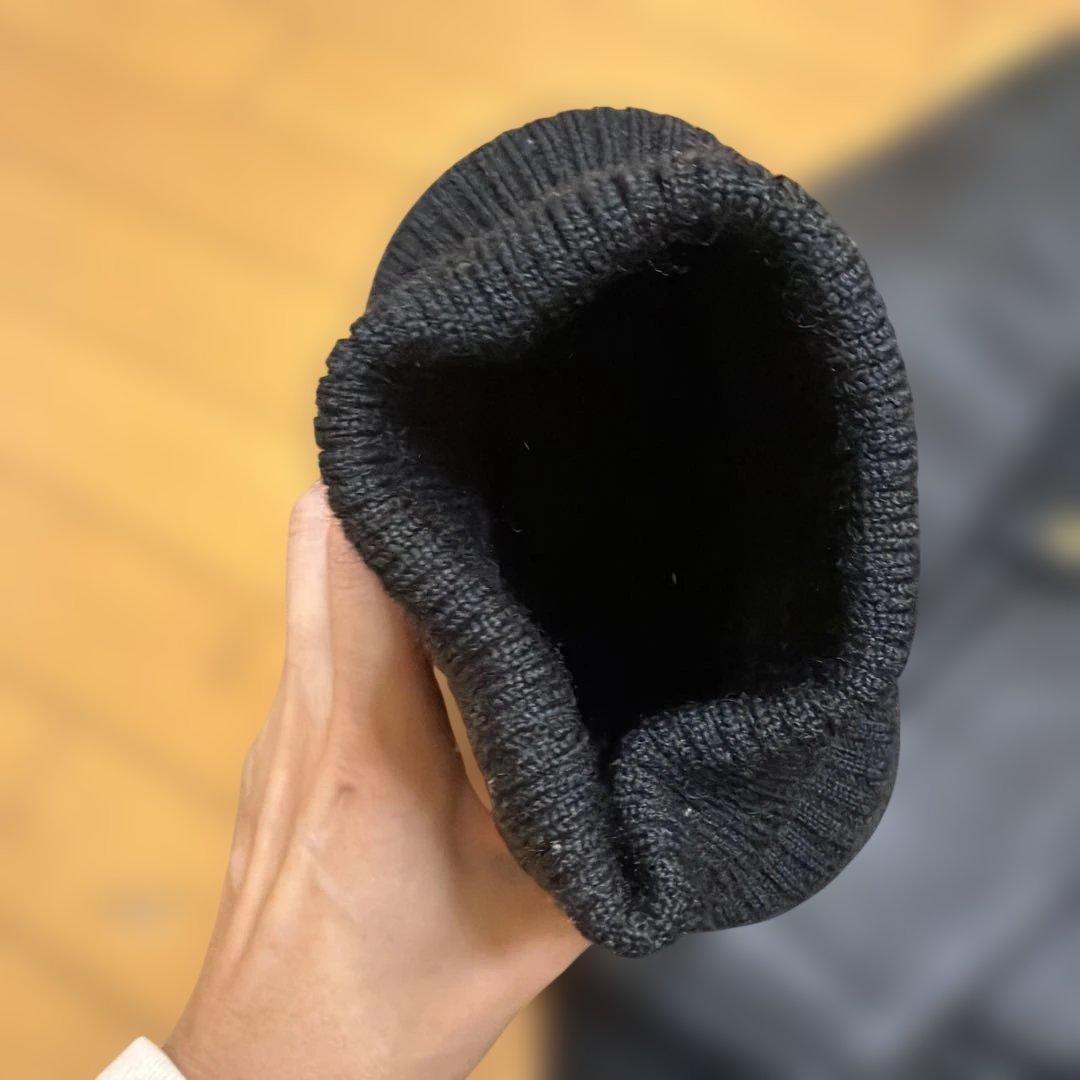 カールヘルム　中ボアレザーブルゾン　羊革　ブラック　フリーサイズ