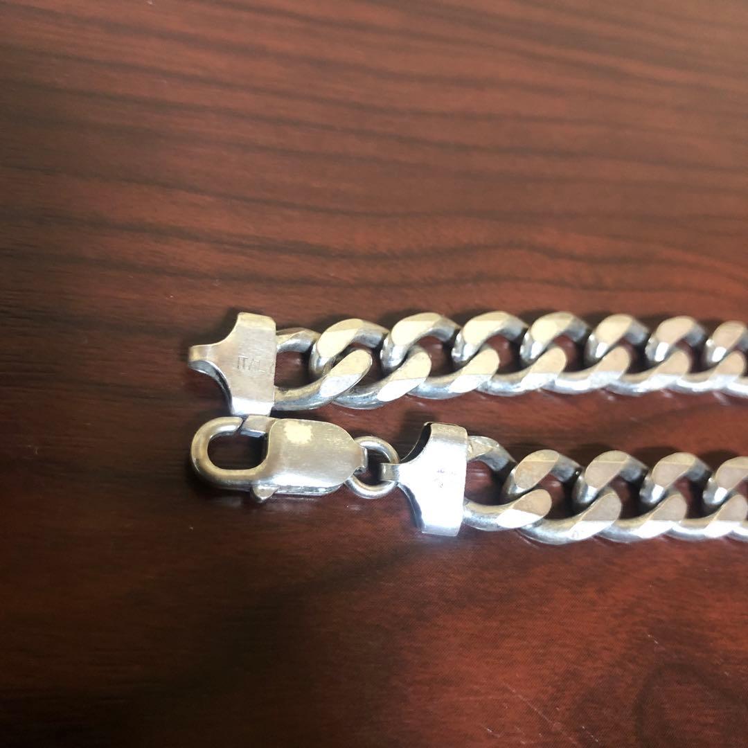 ブレスレット☆喜平／イタリア製／silver925／ヴィンテージ