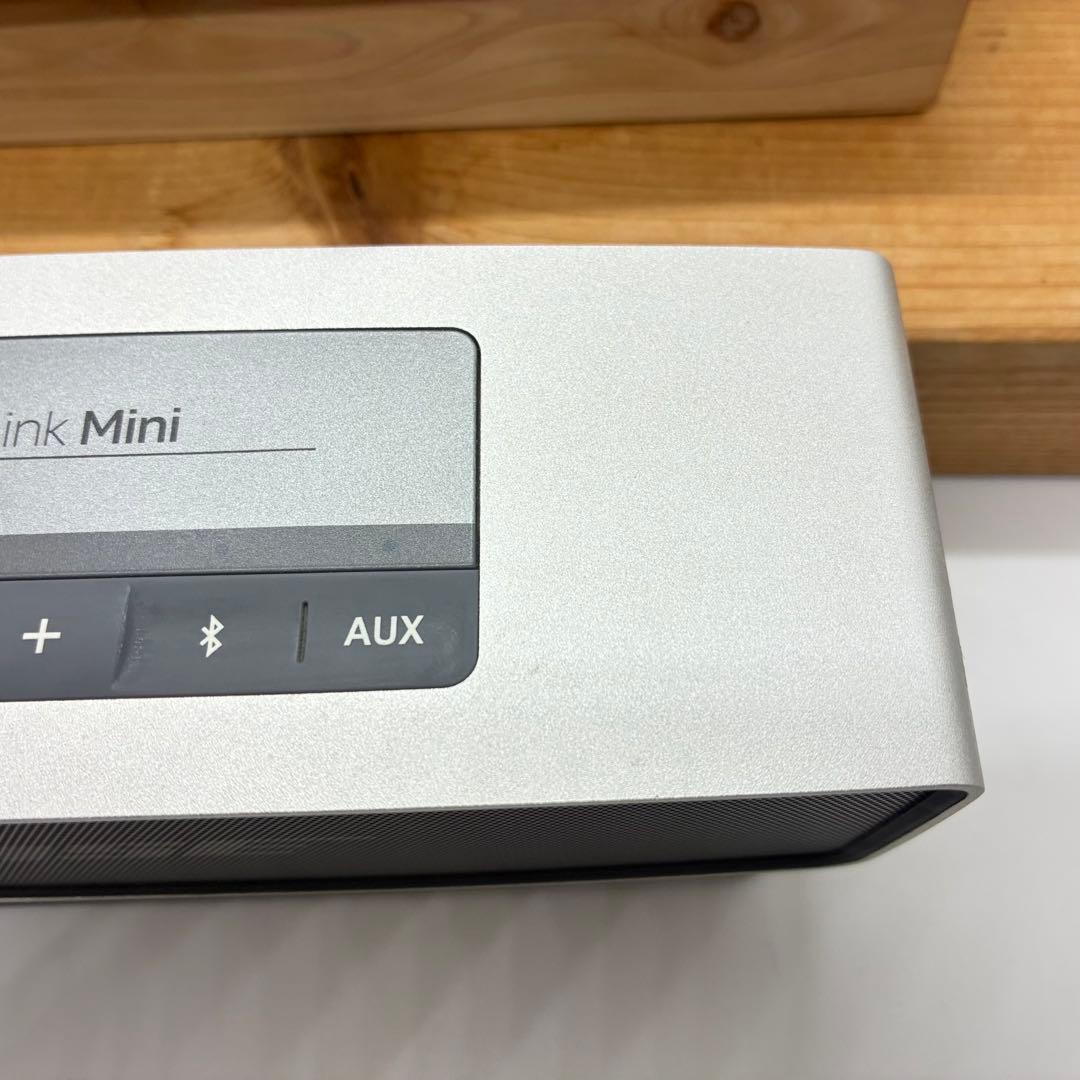 【美品】BOSE ワイヤレススピーカー シルバー SoundLink Mini