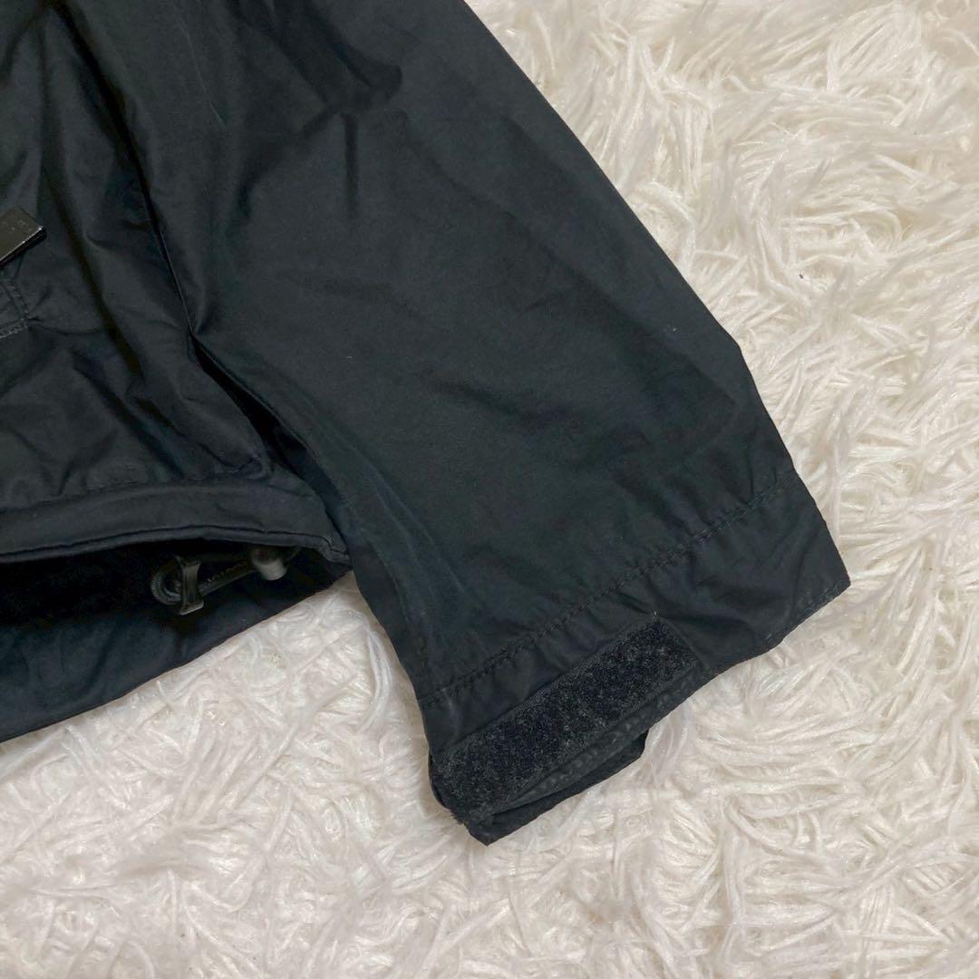 TATRAS フード付きブルゾン ブラック 2 カジュアル 着回し アクティブ