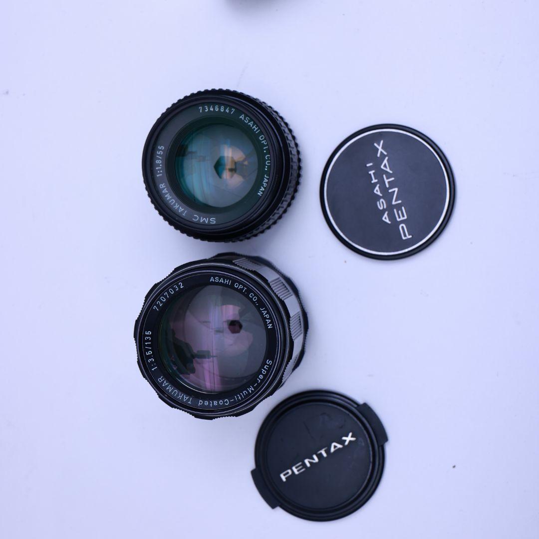 M42単焦点レンズ2本 マイクロフォーサーズマウントアダプター付き