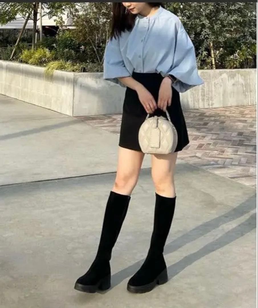 ※もえぴ※Diana厚底ストレッチロングブーツ