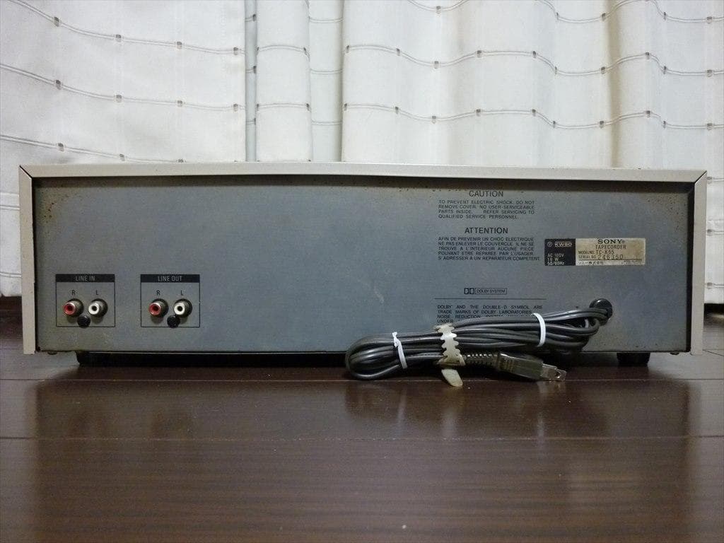 SONY ソニー カセットデッキ TC-K55 修理済 全機能動作 概ね美品