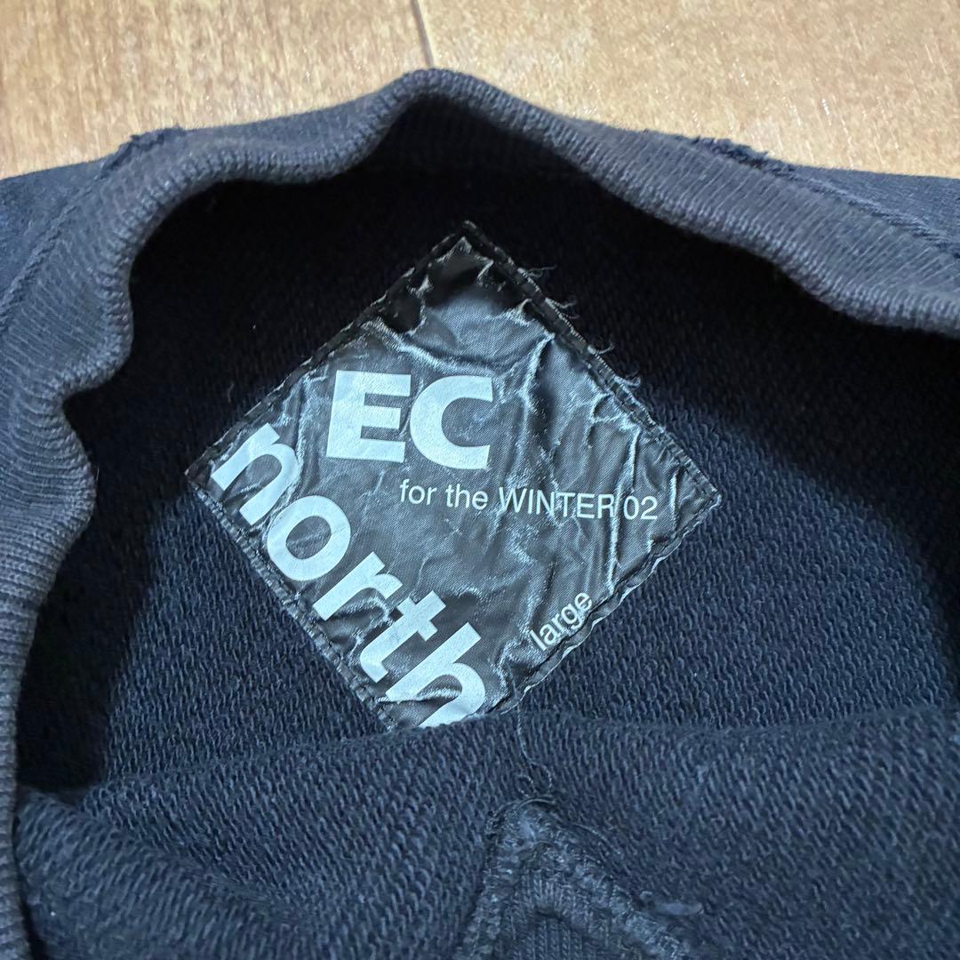 ELECTRIC COTTAGE ダメージ加工 スウェット ブラック L