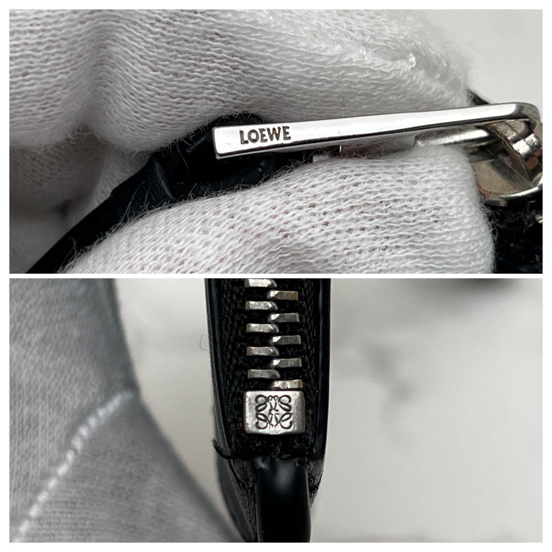 ロエベ パズル ロング カードホルダー ケース 現行品 ブラック