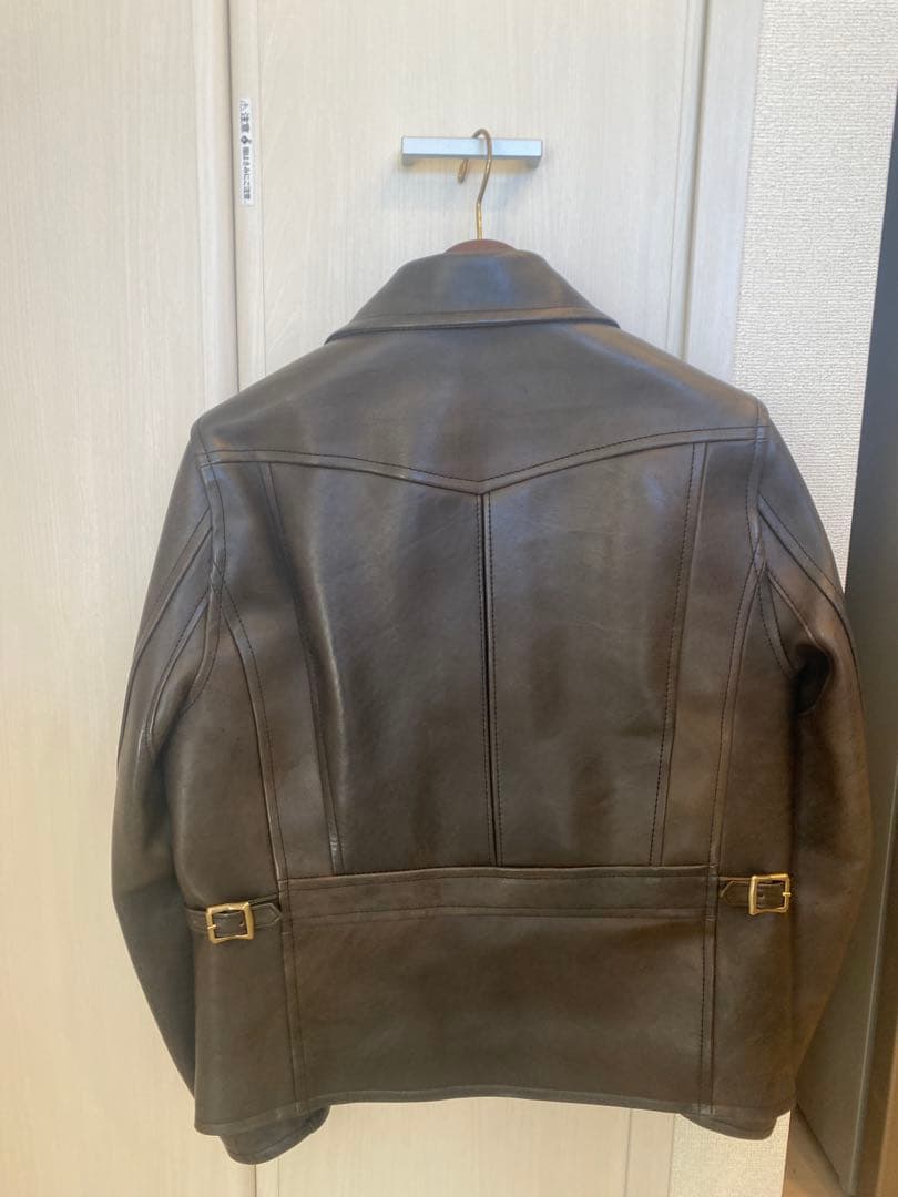 さ*さ様 Y2LEATHER ブラックレザージャケット 38