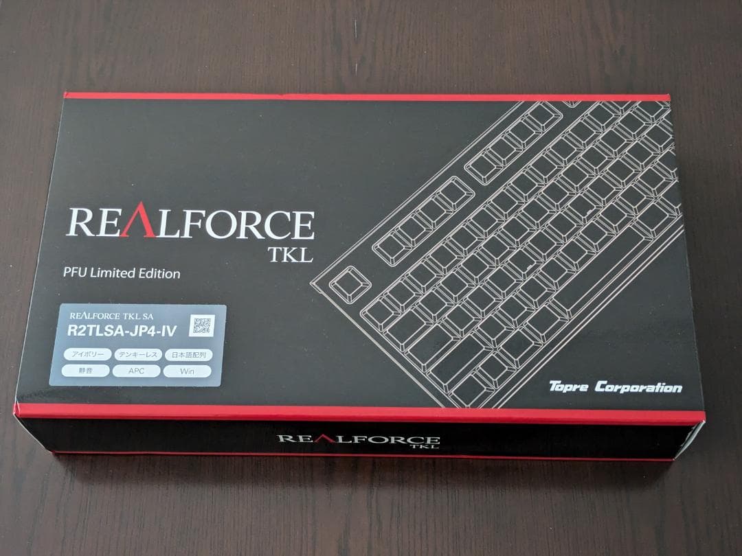 REALFORCEテンキーレスキーボード R2TLSA-JP4-Ⅳ未開封・未使用