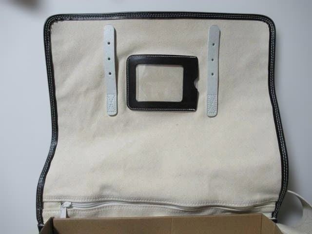 【昭和レトロ】肩掛け学生カバン（帆布製のショルダーバッグ）