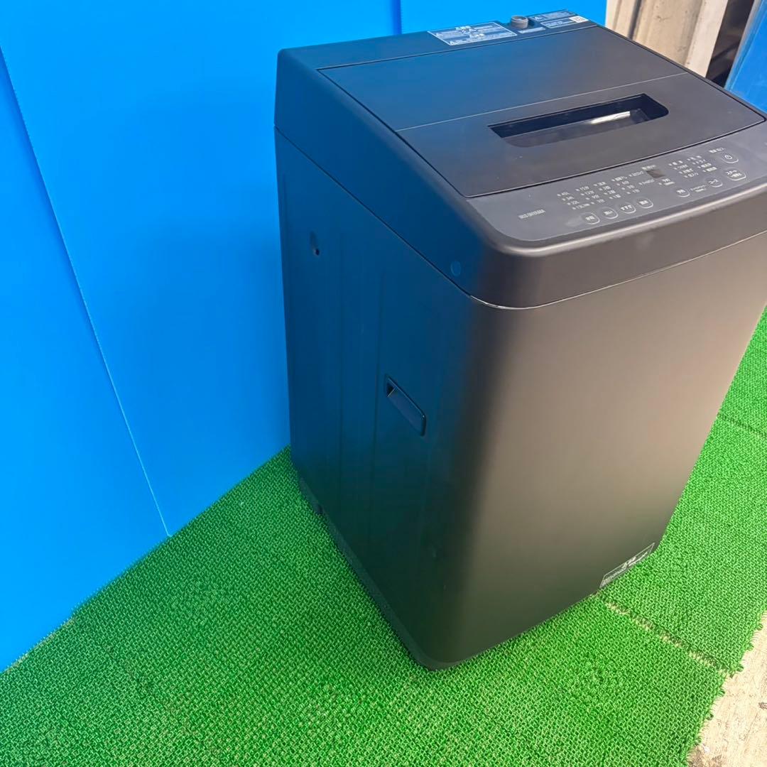 605 アイリスオーヤマ　洗濯機　4.5キロ　小型　一人暮らし　ブラックカラー