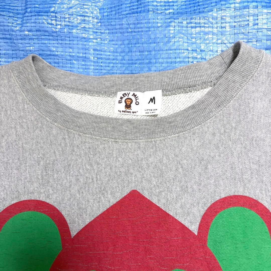 A BATHING APE⬛︎KAWS⬛︎コラボスウェット⬛︎M⬛︎カウズ⬛︎マイロ