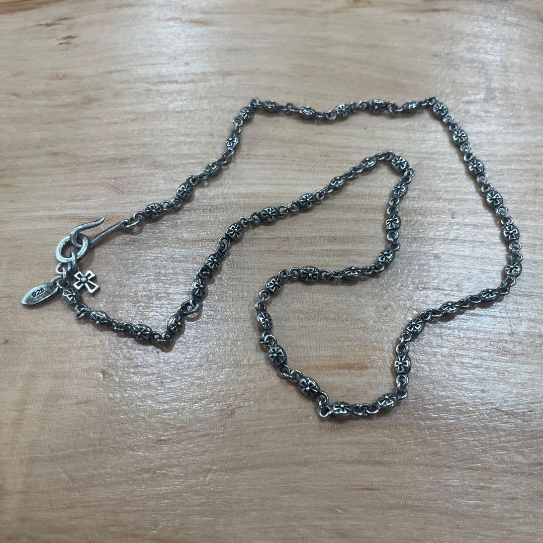 Justin Davis TINY CROSSネックレスチェーン　シルバー925