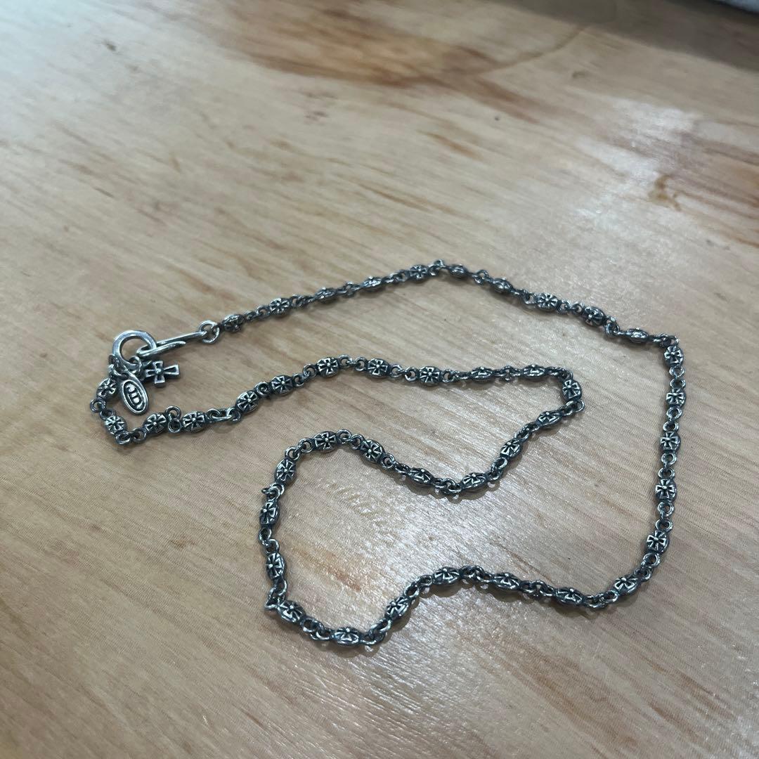 Justin Davis TINY CROSSネックレスチェーン　シルバー925