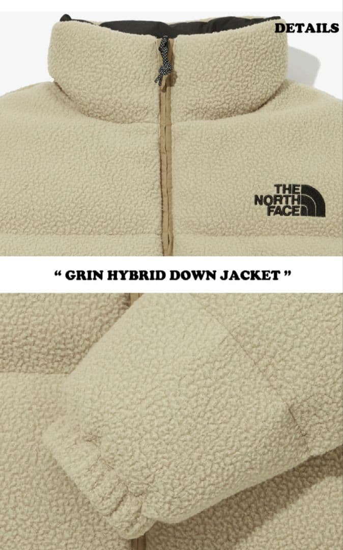 ノースフェイス GRIN HYBRID DOWN JACKET