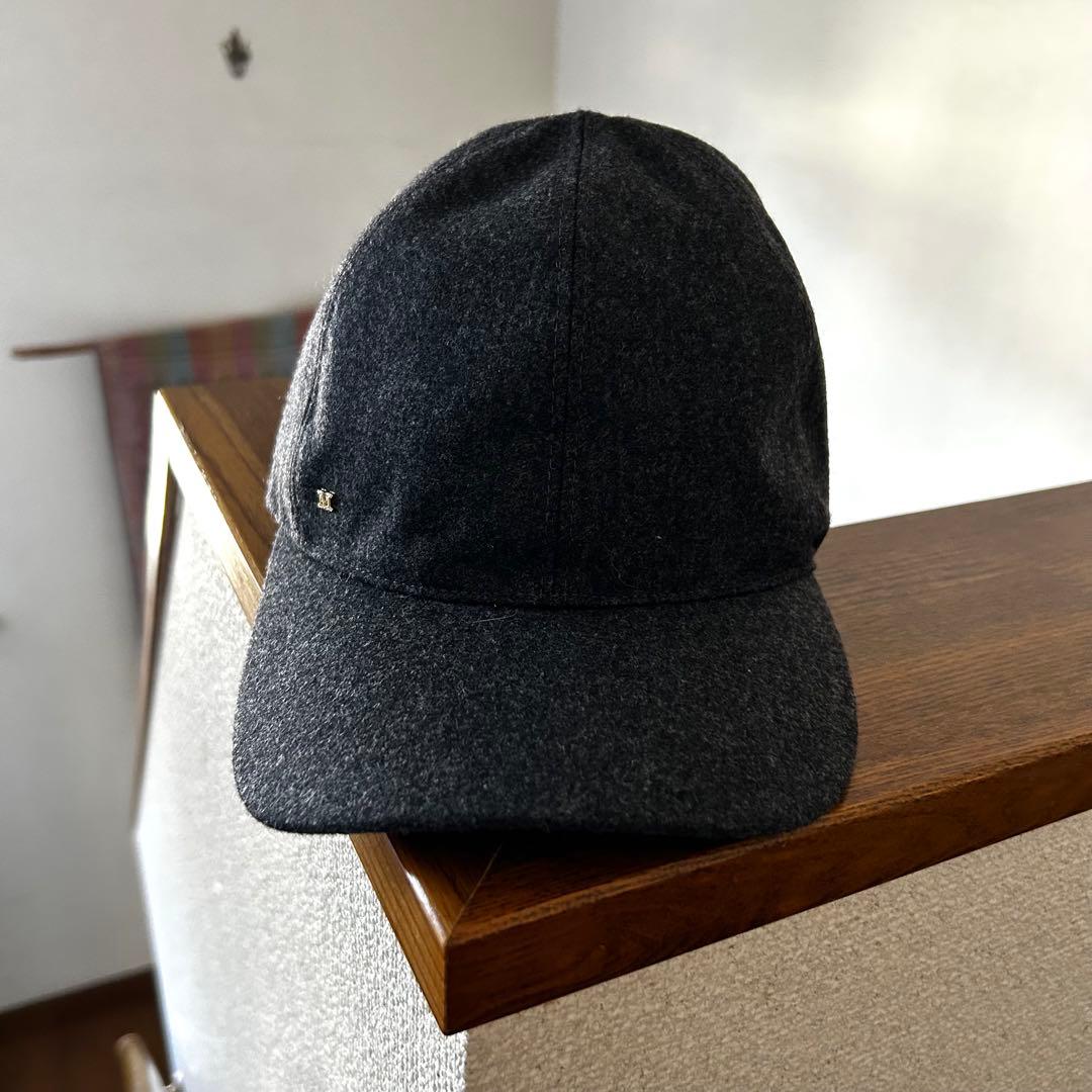 Max Mara　ピュアキャメル✕ピュアカシミヤ ベースボール キャップ