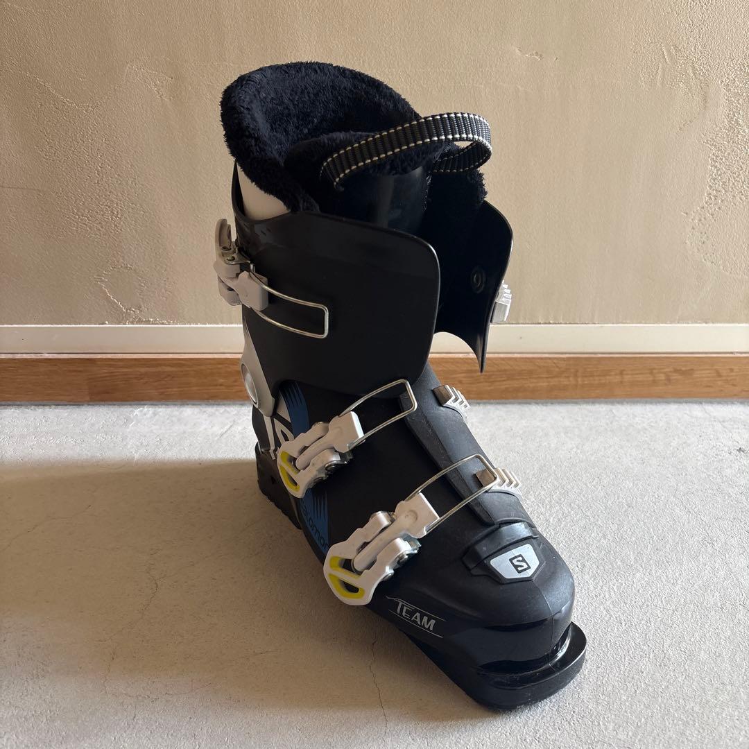 【美品】SALOMON スキーブーツ子供用　25cm~25.5cm