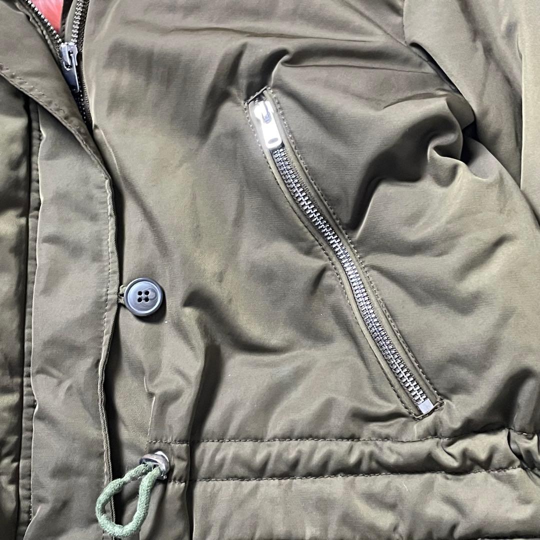 美品 幻の逸品 人気即完売品 ZARA ザラ ピンクファーモッズコート N-3B