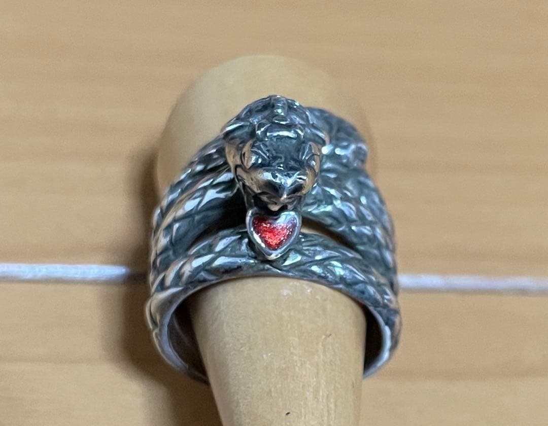 廃盤 ヴィヴィアンウエストウッド スネークリング 蛇指輪 M