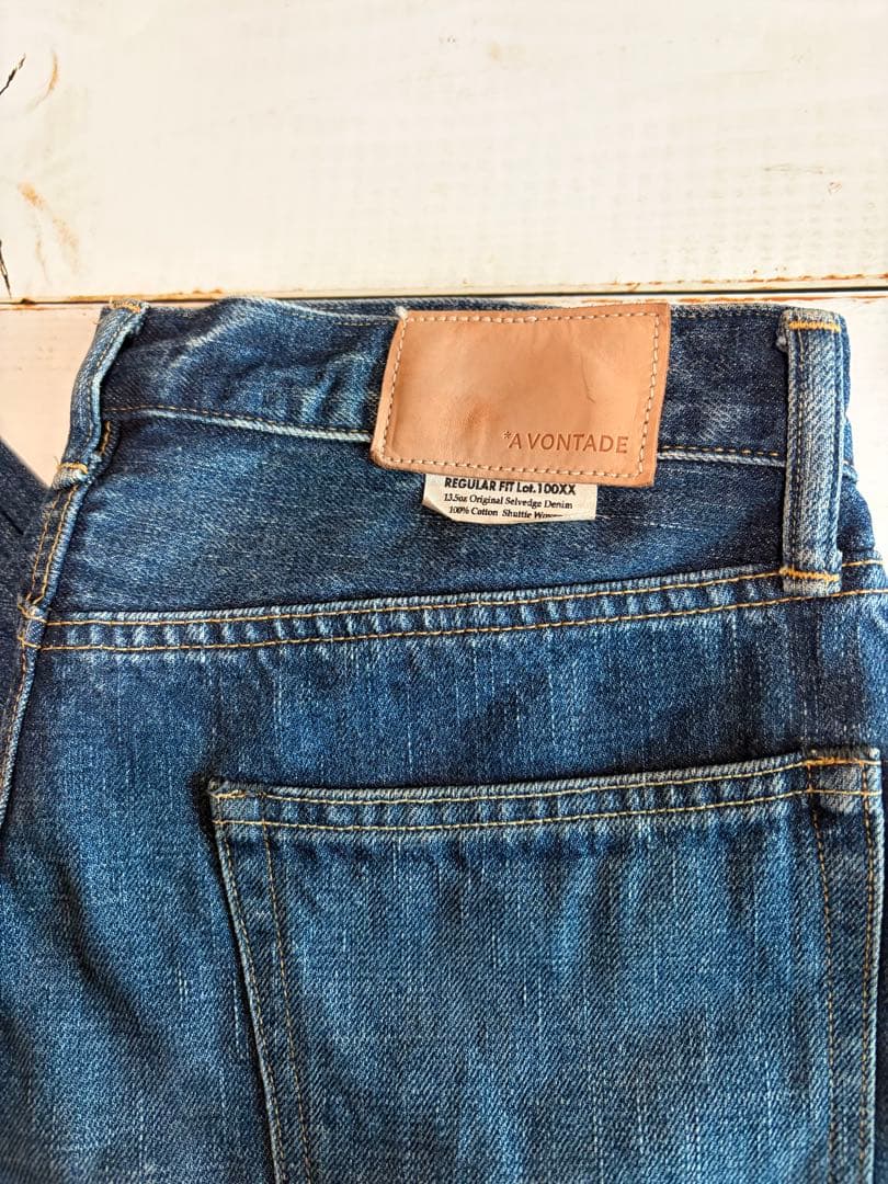 SARO サロ別注　A VONTADE アボンタージ デニム サイズ32