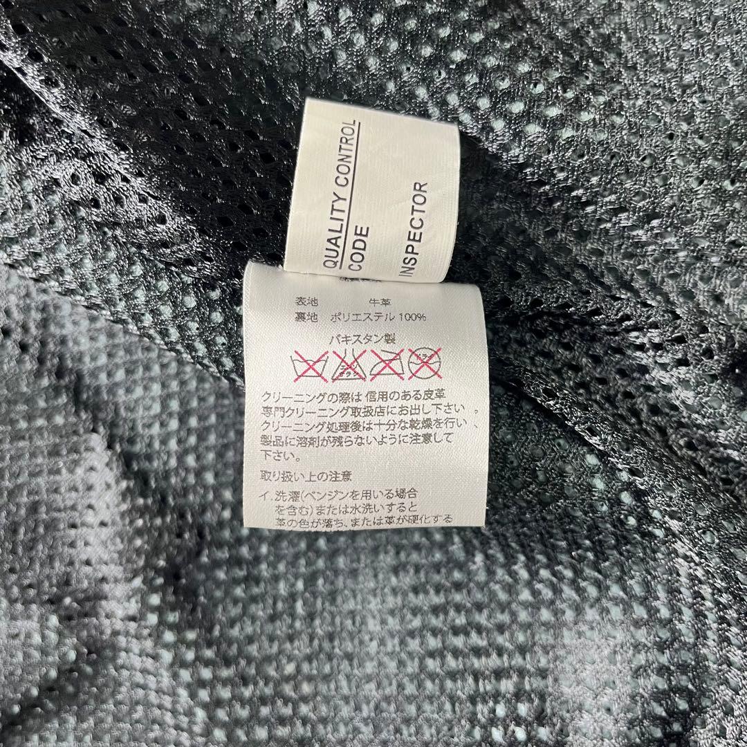 マッツliugoo leathers ライダース　レザージャケット　　3L