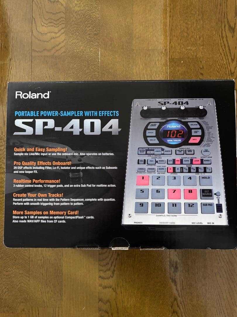 Roland SP-404 ポータブルパワーサンプラー