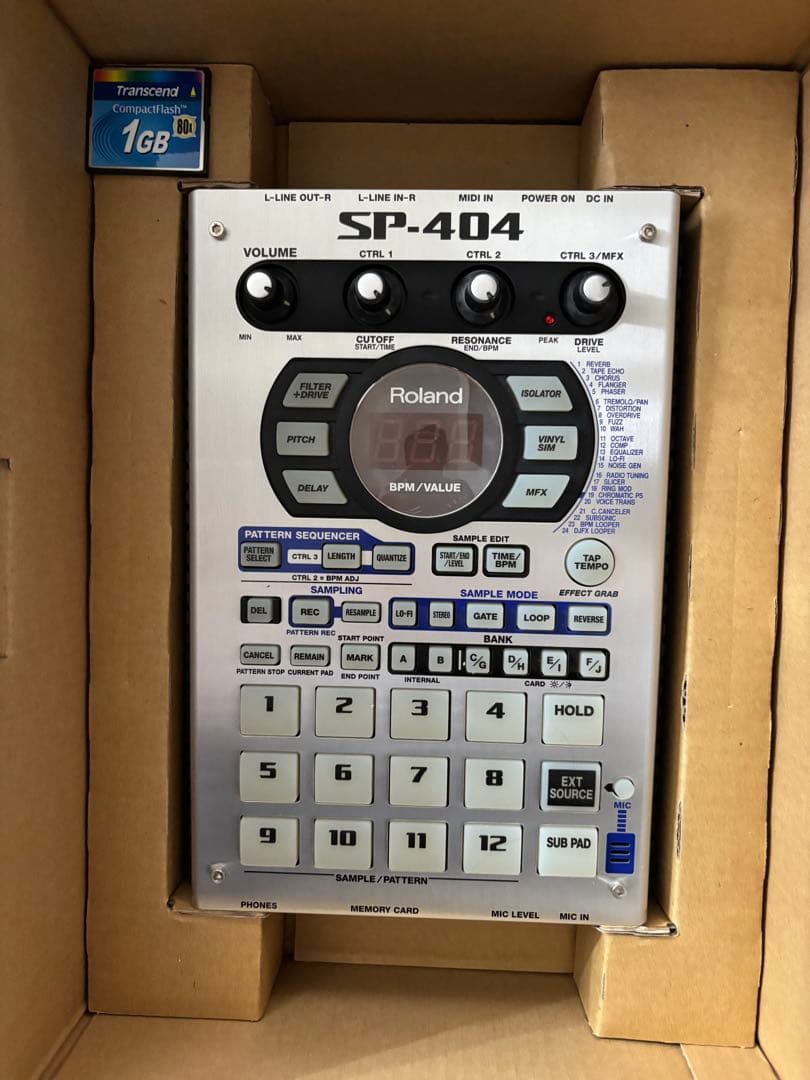Roland SP-404 ポータブルパワーサンプラー