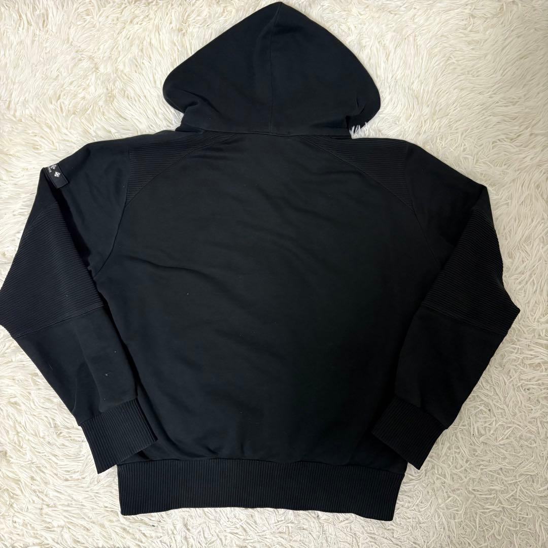 TATRAS タトラス　ブラック　フード付きジップアップパーカー　サイズ03