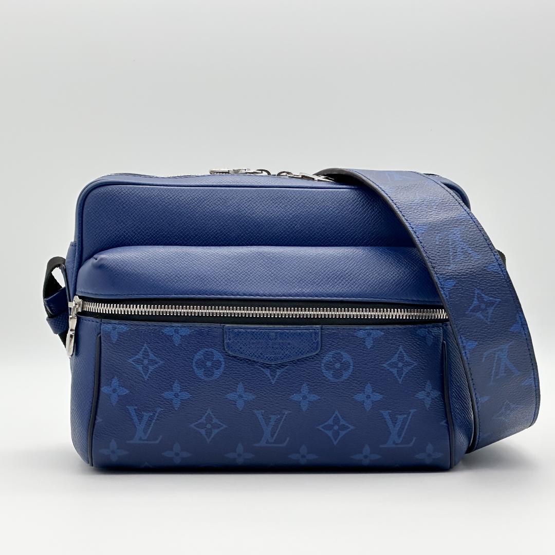 【極美品】ルイヴィトン　タイガラマ　アウトドアメッセンジャー PM　コバルト