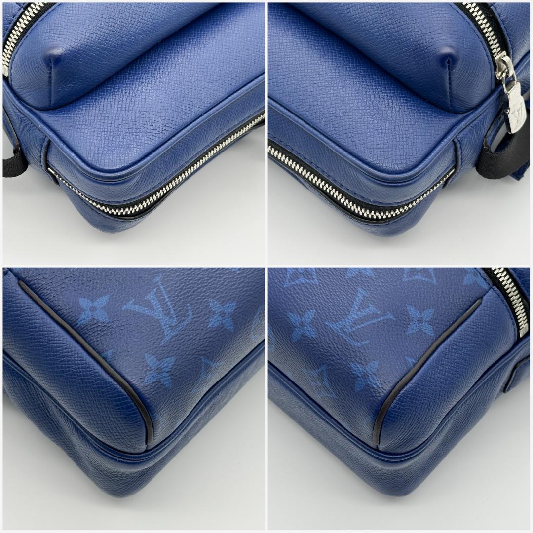 【極美品】ルイヴィトン　タイガラマ　アウトドアメッセンジャー PM　コバルト