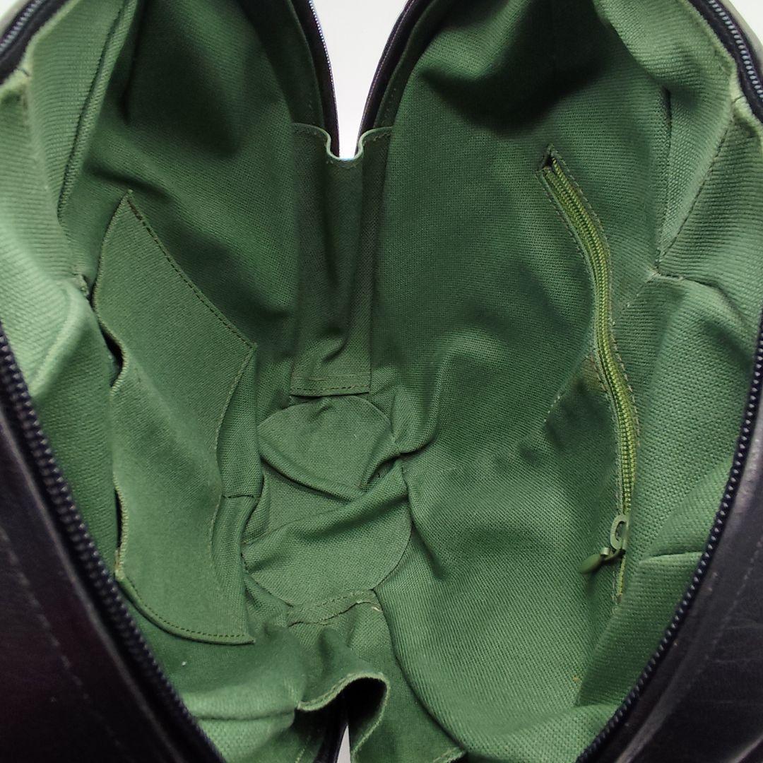 希少 シビラ Sybilla ハートモチーフ立体ハンドバッグ ブラック レザー