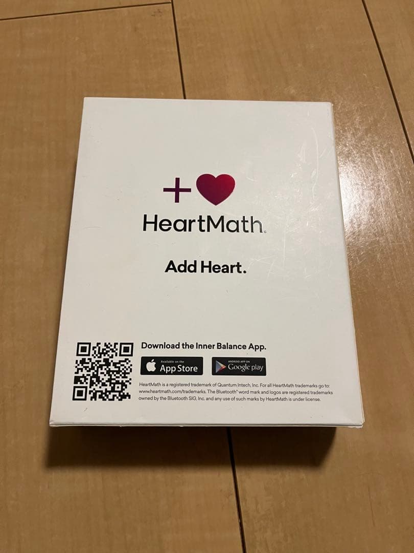 Heartmath インナーバランスモニター　瞑想　ヨガ　Bluetooth