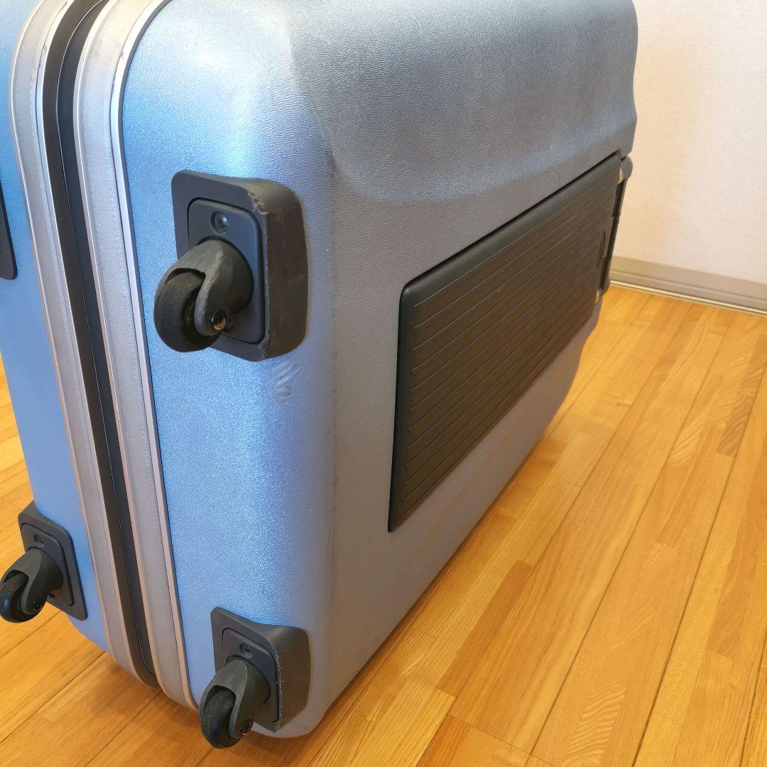 廃盤 サムソナイト シルエットMV 97L スーツケース 大容量 クリアブルー
