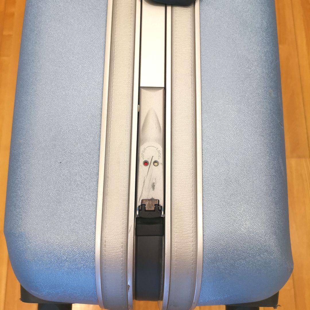 廃盤 サムソナイト シルエットMV 97L スーツケース 大容量 クリアブルー