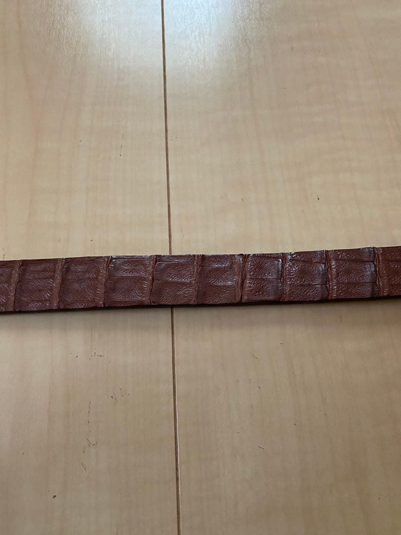 [美品]BEAMS WILLIAM Slim Western CROCO 25