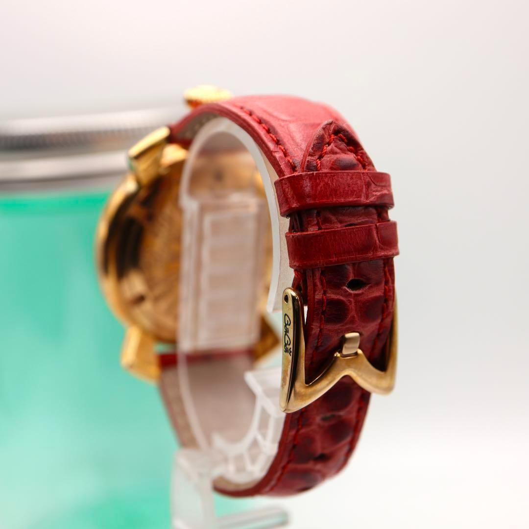 専用 GaGaMILANO ホワイトシェル マヌアーレ 40mm 時計 542