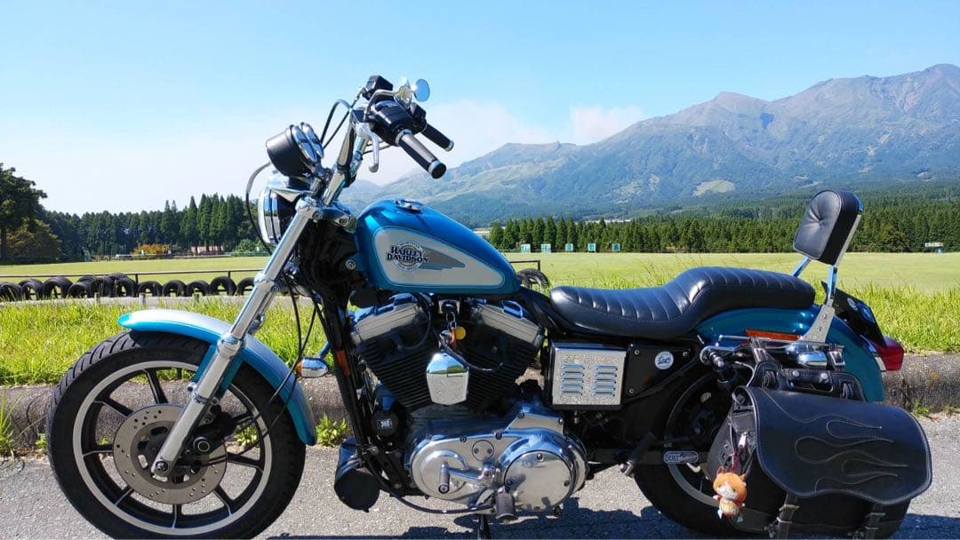 ハーレー スポーツスター1200 純正シート加工張り替え