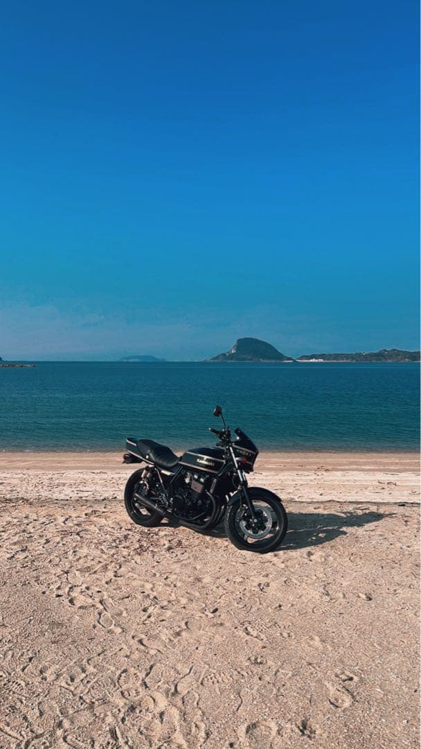 ZRX400 エキゾーストパイプ純正マフラー 4-1 サイレンサーなし