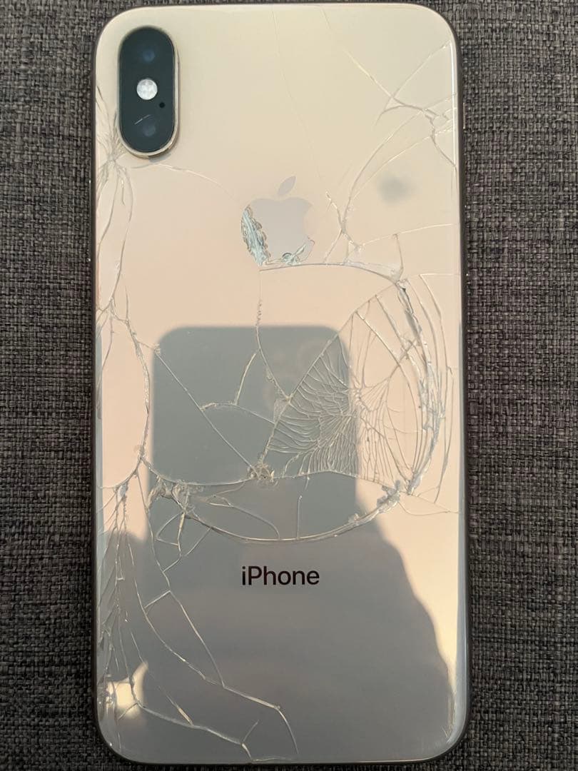 iPhone XS 256GB 背面割れあり