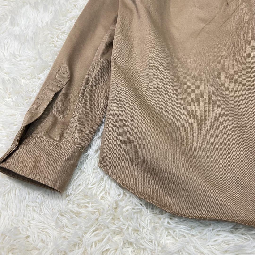 STUSSY 35thベースボールジャケット　ベージュ　L　フード　コットン