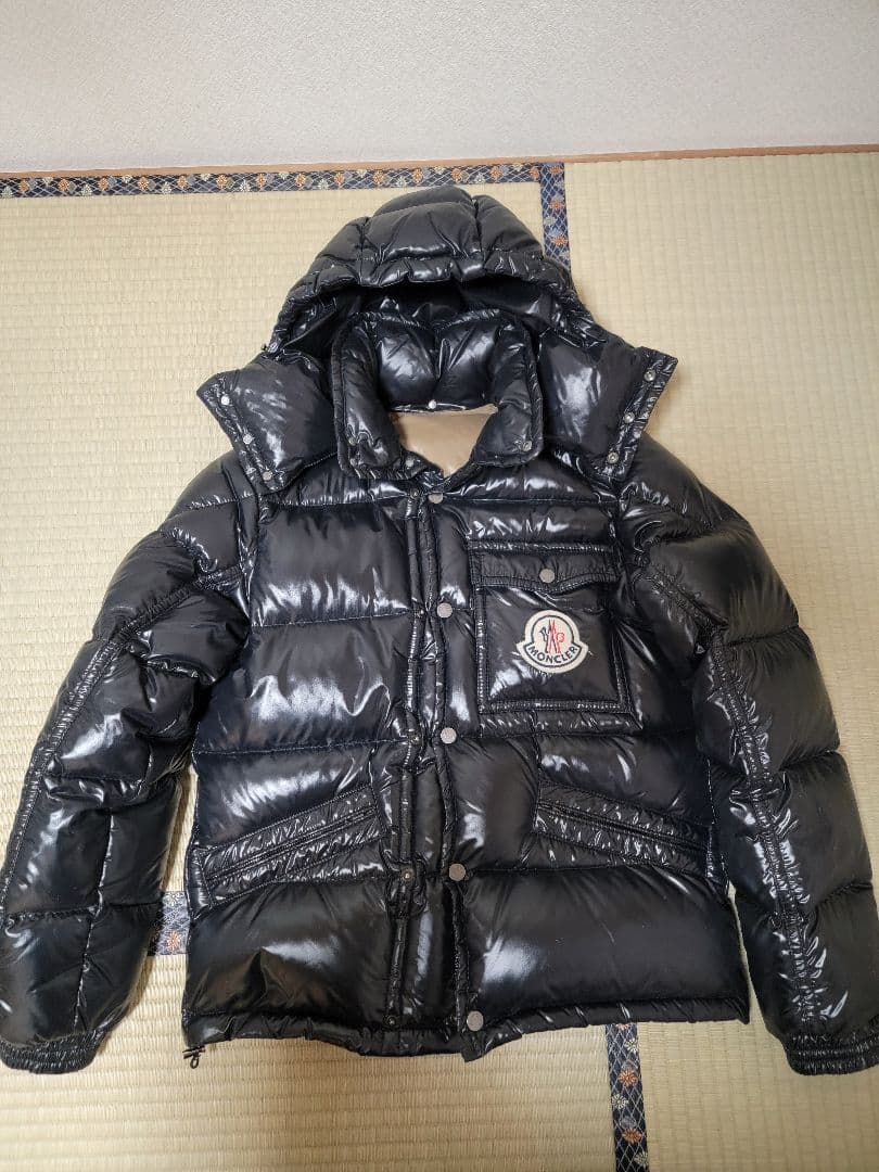 モンクレール moncler K2 ダウンジャケット 黒　ブラック　サイズ1