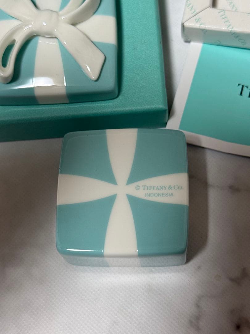 Tiffany & Co. リボン付き小物入れ