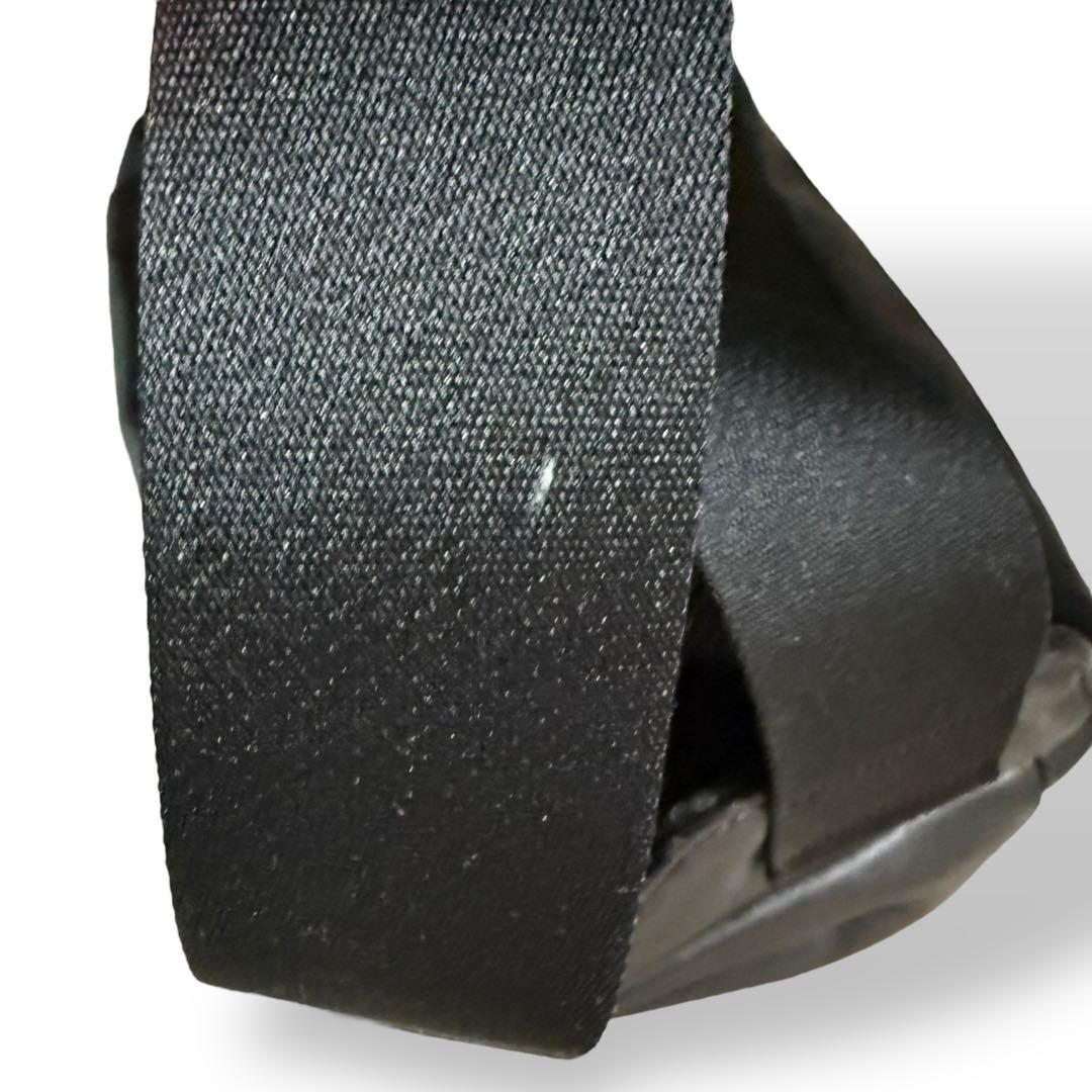 【美品】COACH コーチ ボディバッグ PVC メンズ ウエストポーチ 赤黒