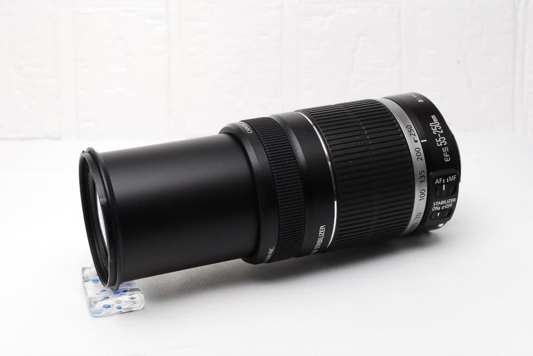 美品✨Canon EF-S 55-250mm IS✨望遠ズームレンズ