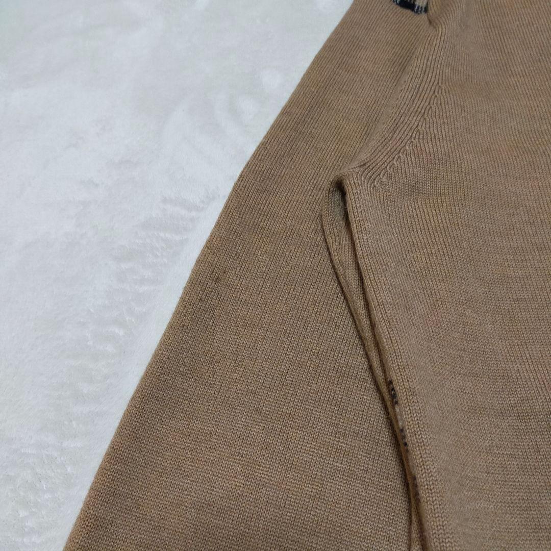 美品　BURBERRY　ノバチェック　ニットセーター　Lサイズ