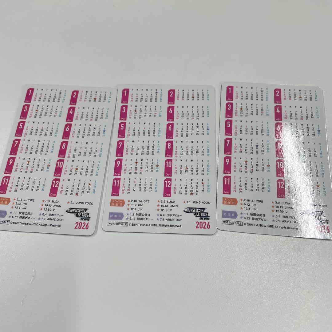 BTS JIN 映画入場特典 第2弾 フォトカード