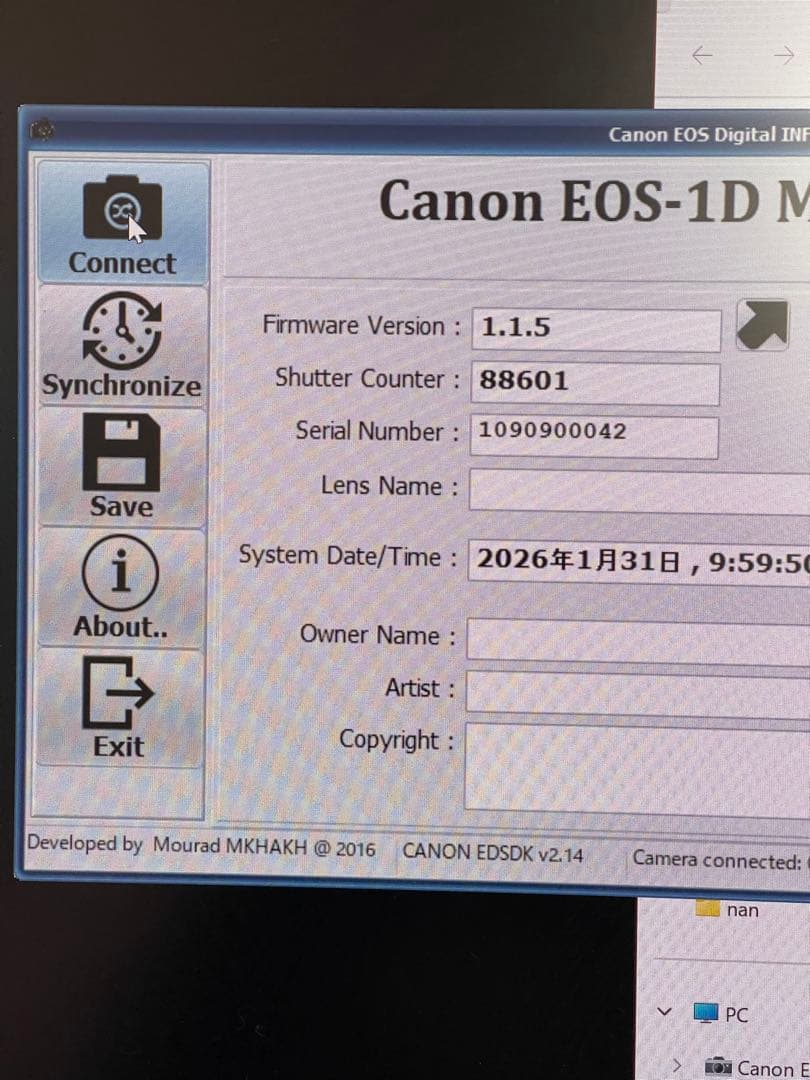 Canon EOS-1D Mark IV ショット数88601 おまけ付