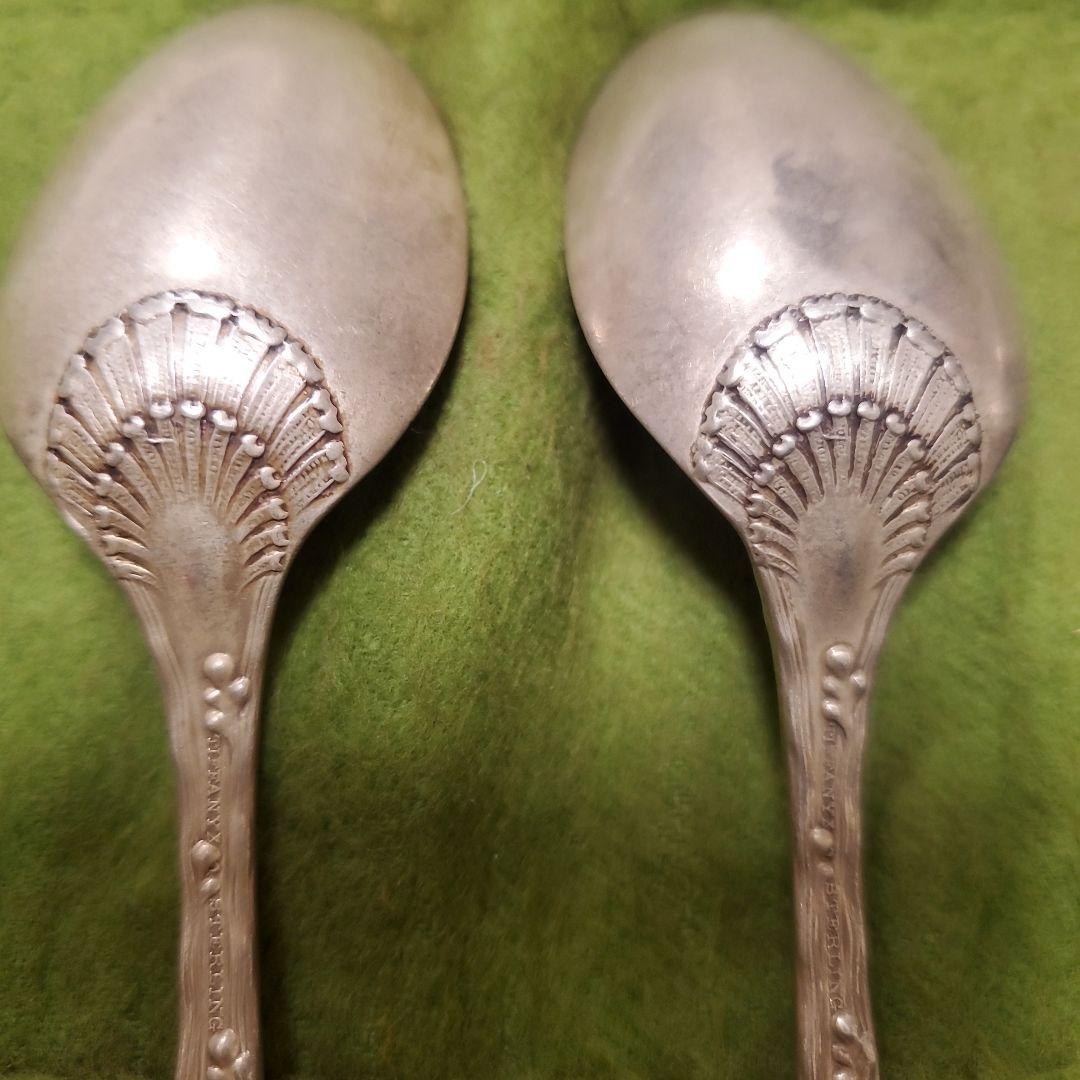 ティファニー　銀製スプーン　Wave Edge　アンティーク　TIFFANY　6